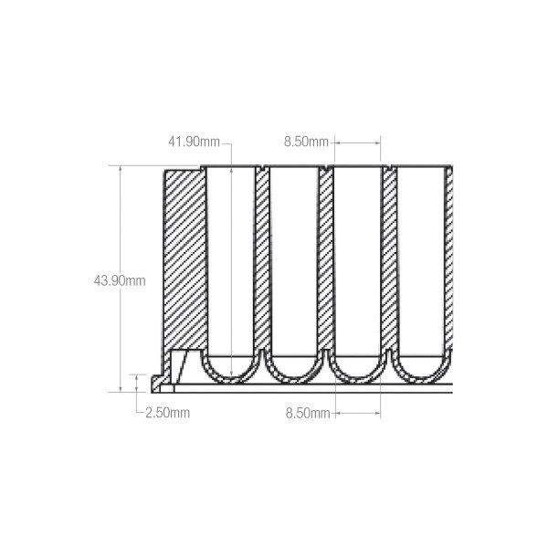 deep well plate, diagram